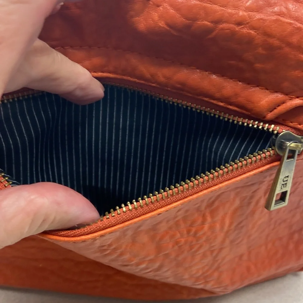 URBAN EXPRESSIONS STUDDED ORANGE PURSE❤️ - Picture 5 of 6